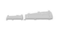 Защита топливных трубок Rival для Haval H3 РКПП, 4WD (V - 1.5) 2024-н.в., алюминий 3 мм, с крепежом, штампованная, 333.9433.1