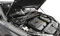 Газовые упоры капота Rival для Lada Vesta CNG седан 2017-н.в., 2 шт., A.ST.6011.1