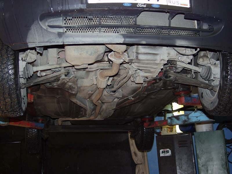 Защита картера и КПП Ford KA двигатель 1,1; 1,3; 1,6  (1996-2003)  арт: 08.0323