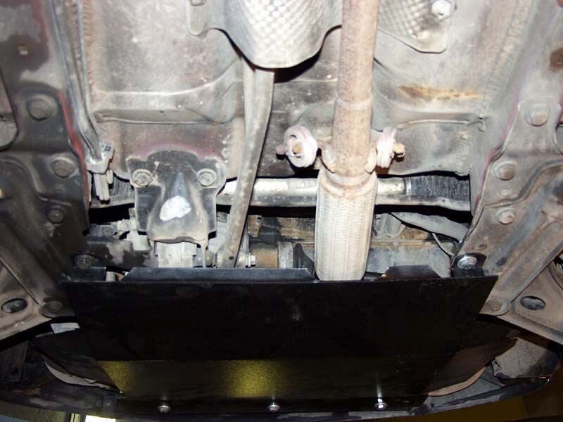 Защита картера и КПП Ford KA двигатель 1,1; 1,3; 1,6  (1996-2003)  арт: 08.0323