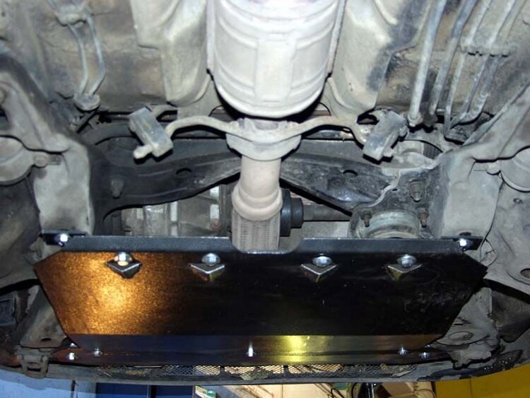 Защита картера и КПП Lancia Kappa SW двигатель 2,0; 2,4; 3,0; 2,4 d  (1996-2001)  арт: 07.0207
