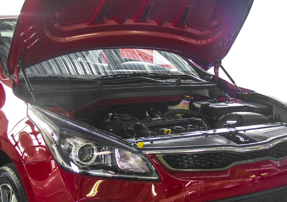 Газовые упоры капота АвтоУпор для Kia Rio IV 2017-2020, 2 шт., UKIRIO021
