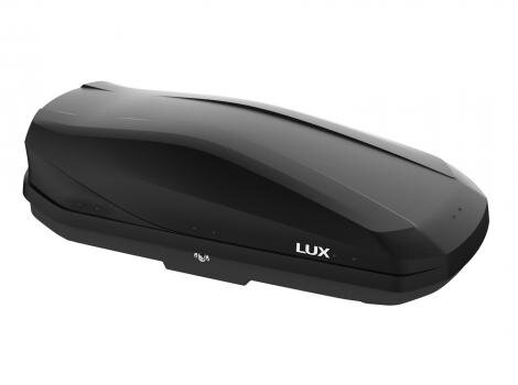 Бокс для автомобиля LUX IRBIS 150 черный матовый 310L с двустор. откр. (1500х760х355) (арт. 600792)