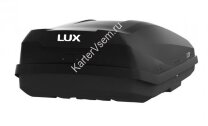 Бокс для автомобиля LUX IRBIS 150 черный матовый 310L с двустор. откр. (1500х760х355) (арт. 600792)