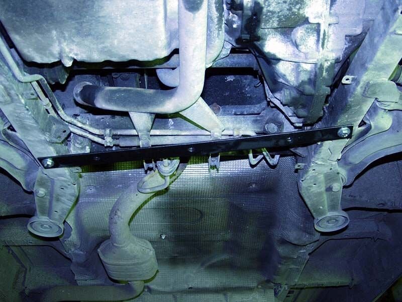 Защита картера и КПП Mercedes Benz Vito двигатель 2,0; 2,3  (1996-2003)  арт: 13.0192