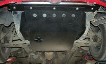 Защита картера и КПП Volkswagen New Beetle двигатель 1.4 ; 1.6 ; 1.9TD ; 2.0  (1998-2011)  арт: 26.0324