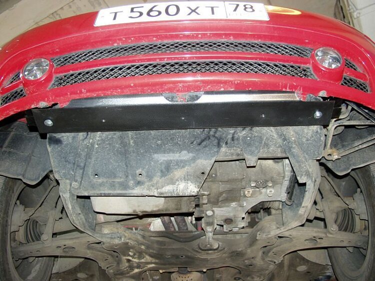 Защита картера и КПП Volkswagen New Beetle двигатель 1.4 ; 1.6 ; 1.9TD ; 2.0  (1998-2011)  арт: 26.0324