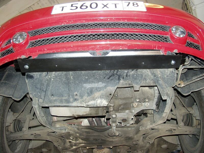 Защита картера и КПП Volkswagen New Beetle двигатель 1.4 ; 1.6 ; 1.9TD ; 2.0  (1998-2011)  арт: 26.0324