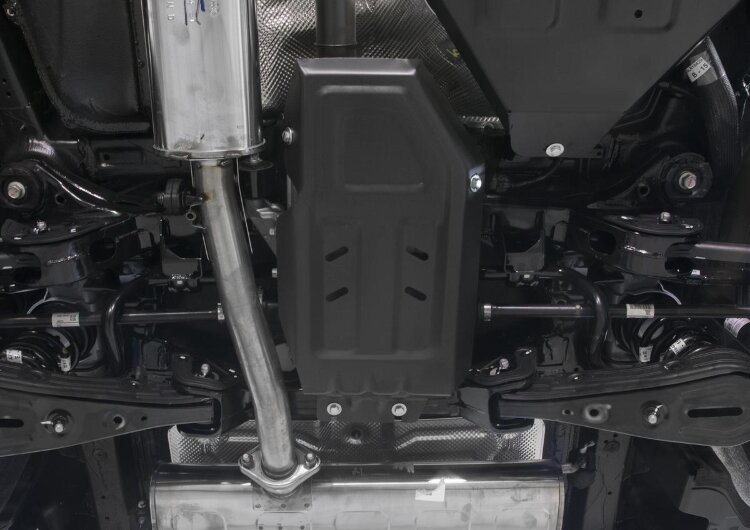 Защита редуктора Rival для Hyundai Tucson III 4WD 2015-2018, сталь 1.5 мм, с крепежом, штампованная, 111.2359.1