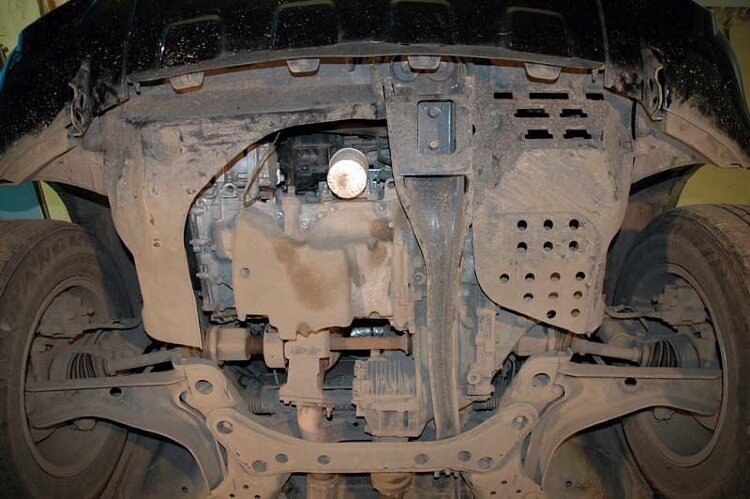 Защита картера и КПП Ford Maverick двигатель 2,3; 3,0  (2004-2007)  арт: 08.1269