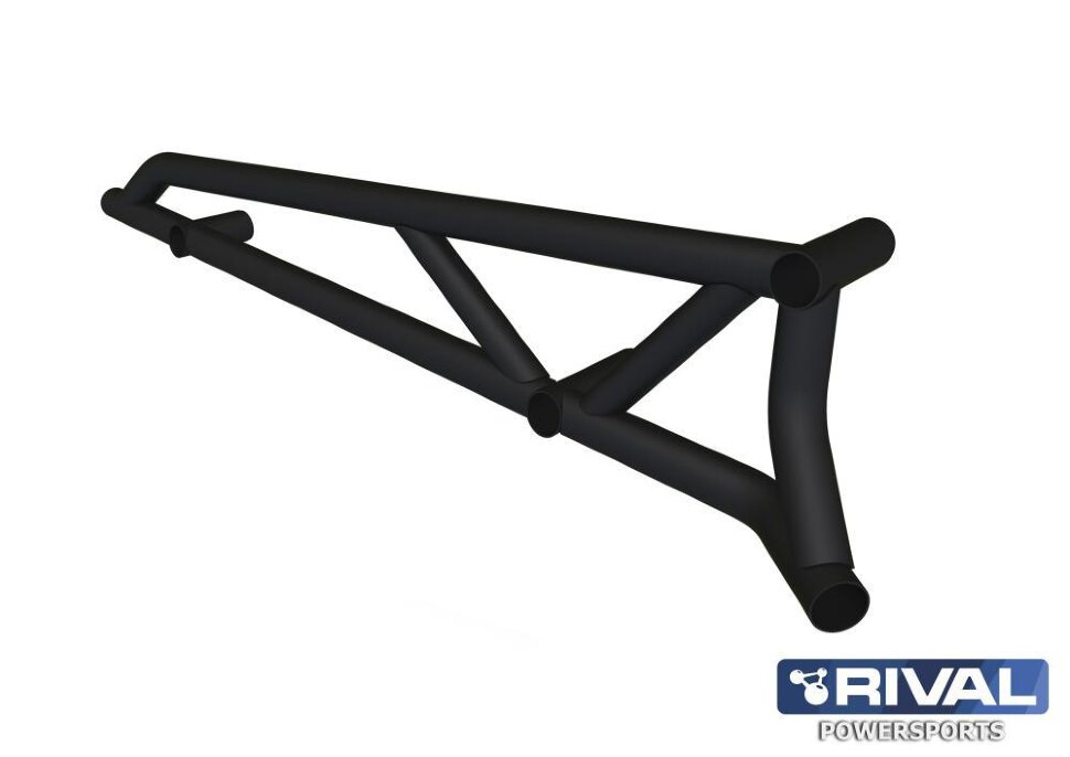 Защита порогов из труб Polaris RZR 1000 (2013-) + комплект крепежа