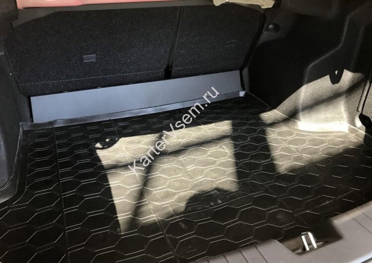 Коврик в багажник автомобиля Rival для Ravon Nexia R3 седан 2016-н.в., полиуретан, 11301005