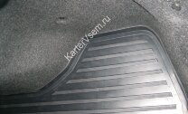 Коврик в багажник автомобиля Rival для Nissan Sentra B17 седан 2014-2017, полиуретан, 14106002