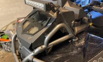 Кронштейн крепления фары на вынос радиатора для Can-Am (BRP) Квадроциклов Outlander G2 Max 500/650/800/1000/1000X-MR, 2013-17
