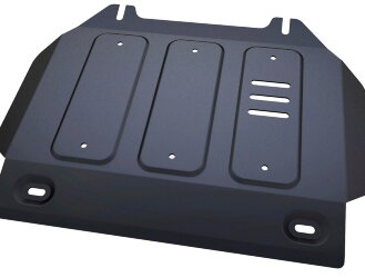 Защита картера АвтоБроня для Isuzu D-Max II 2012-2021 (устанавл-ся совместно с 111.09101.1), штампованная, сталь 1.8 мм, с крепежом, 111.09102.1