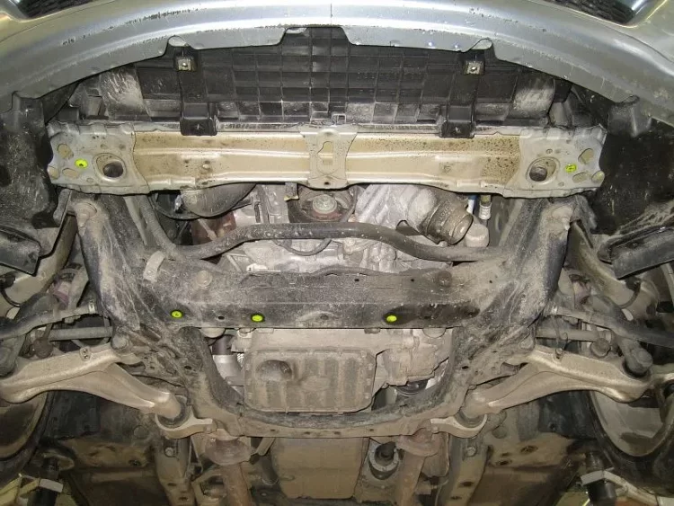 Защита картера Lexus IS двигатель 2,5 АТ  (2008-2013)  арт: 24.2190