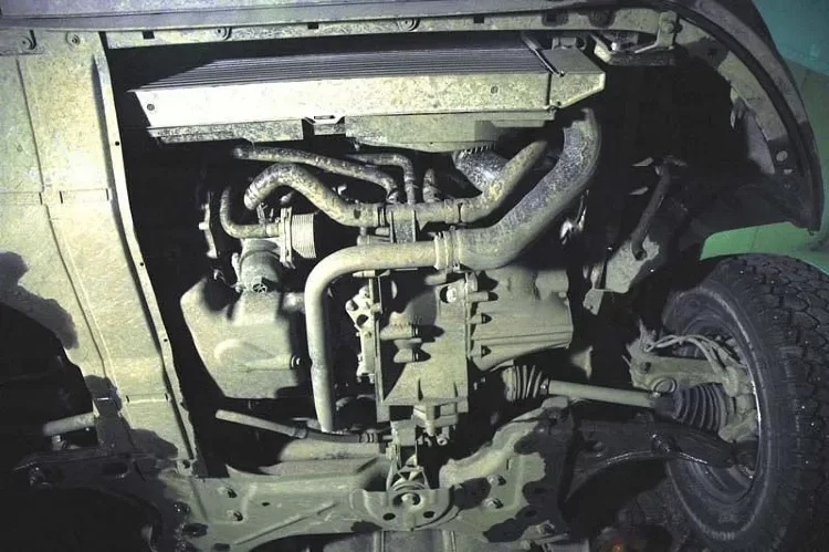 Защита картера и КПП Peugeot Boxer двигатель 2,2HDi; 2,2D; 2,3TD  (2006-)  арт: 17.1200
