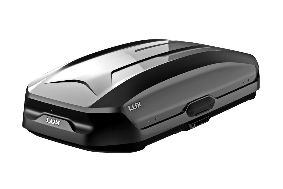 Бокс для автомобиля LUX TAVR 197 черный глянцевый 520L с двустор. откр. (1970х890х400) (арт. 791989)