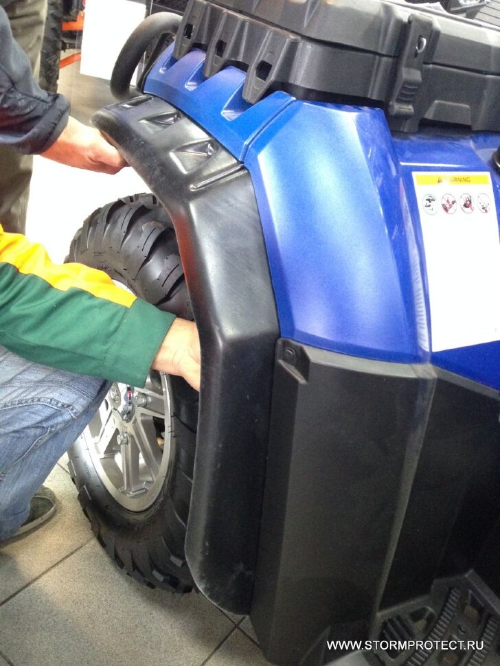 Расширители арок для Polaris Sportsman 1000/850/550 арт. MP 0162