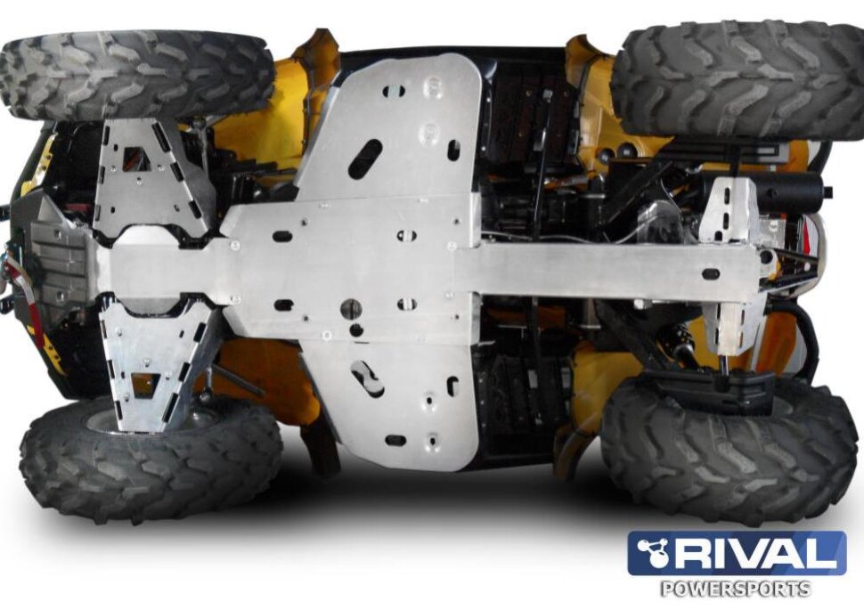 Комплект защиты днища ATV BRP Outlander 800 Max, 650 Max (7 частей) (2011-2012)
