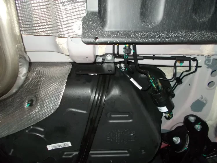Защита топливного бака Geely Coolray двигатель 1,5 Turbo AT FWD  (2020-н.в.)  арт: 28.4449