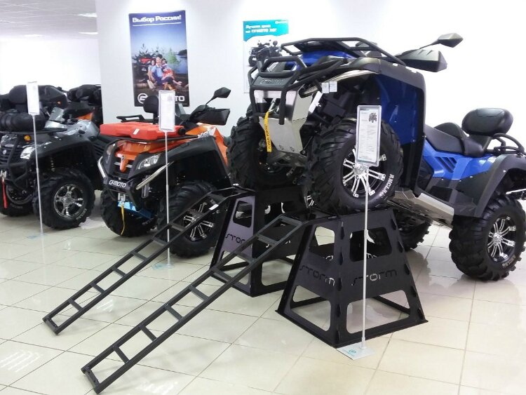 Подставка под колесо разборная для Suzuki Квадроциклов Kingquad 750
