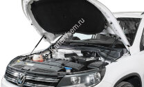 Газовые упоры капота АвтоУпор для Volkswagen Tiguan I рестайлинг 2011-2017, 2 шт., UVWTIG012