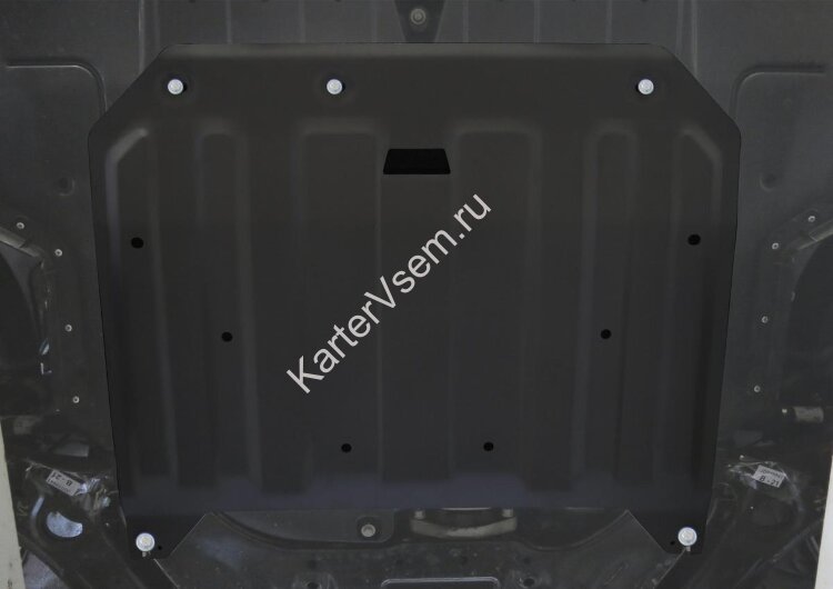 Защита картера и КПП AutoMax для Kia Cerato III 2013-2018, сталь 1.4 мм, с крепежом, штампованная, AM.2836.1
