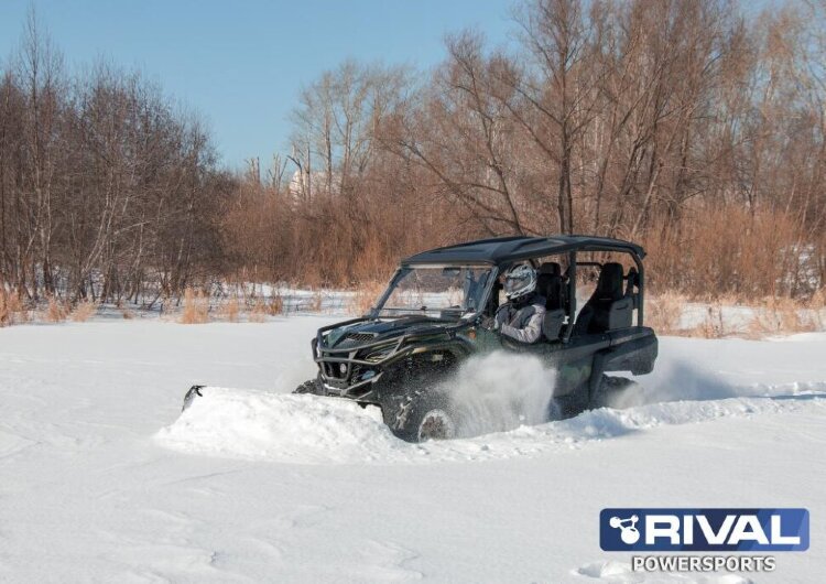 Снегоотвал быстросъемный Supreme2 silver 135 (Can-Am (BRP))