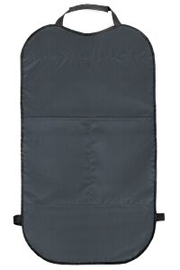 Защитная накидка на спинку сиденья автомобиля (органайзер), с карманами, 69х42 см, ткань оксфорд, цвет графит, AutoFlex