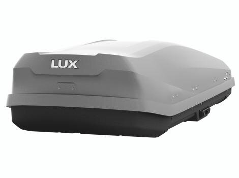 Бокс для автомобиля LUX IRBIS 206 серый матовый 470L с двустор. откр. (2060х750х360) (арт. 793464)