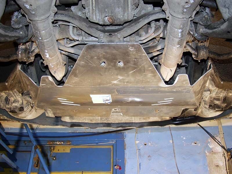 Защита картера Subaru Forester двигатель 2  (1997-2002)  арт: 22.0605