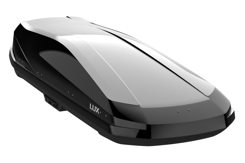 Бокс для автомобиля LUX IRBIS 206 черный глянец 470L с двустор. откр. (2060х750х360) (арт. 793471)