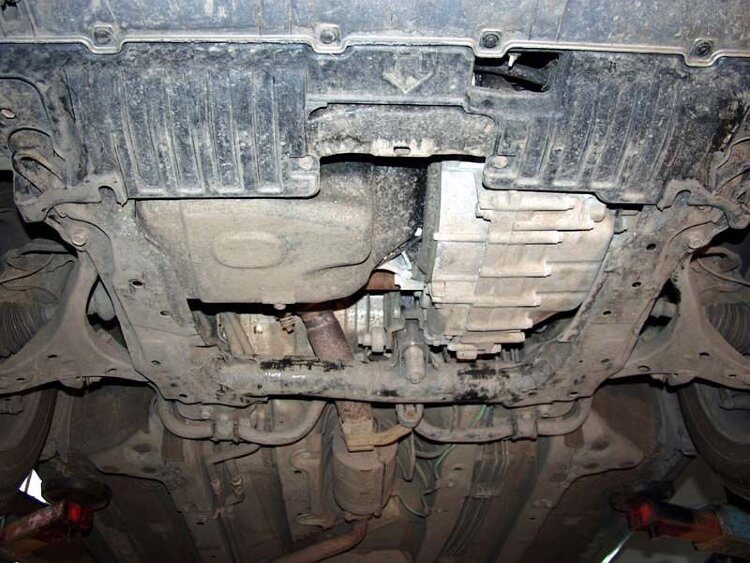 Защита картера и КПП Honda Stream двигатель 1,7; 2,0 2/4wd  (2001-2005)  арт: 09.0484