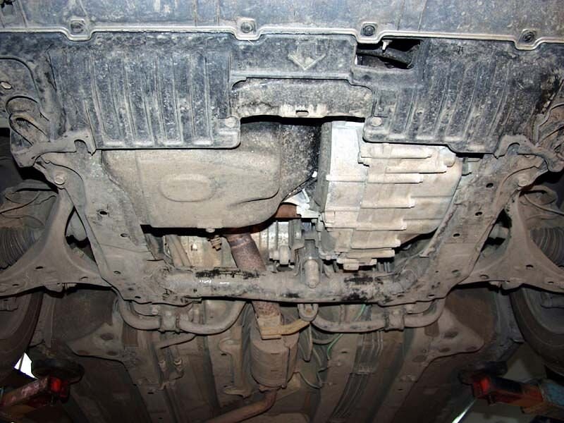 Защита картера и КПП Honda Stream двигатель 1,7; 2,0 2/4wd  (2001-2005)  арт: 09.0484