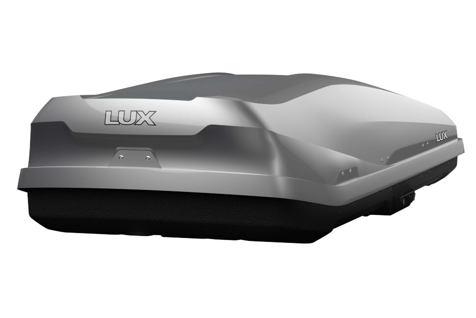 Бокс для автомобиля LUX IRBIS 206 серый металлик 470L с двустор. откр. (2060х750х360) (арт. 794218)