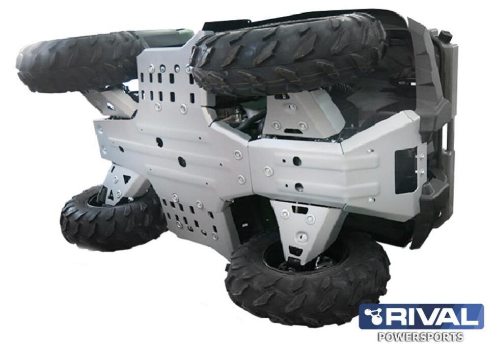 Комплект AL защиты днища Yamaha Grizzly 450 (2009-)