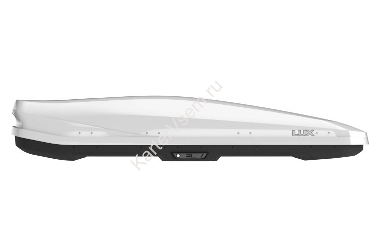 Бокс для автомобиля LUX IRBIS 206 белый глянцевый 470L с двустор. откр. (2060х750х360) (арт. 794201)
