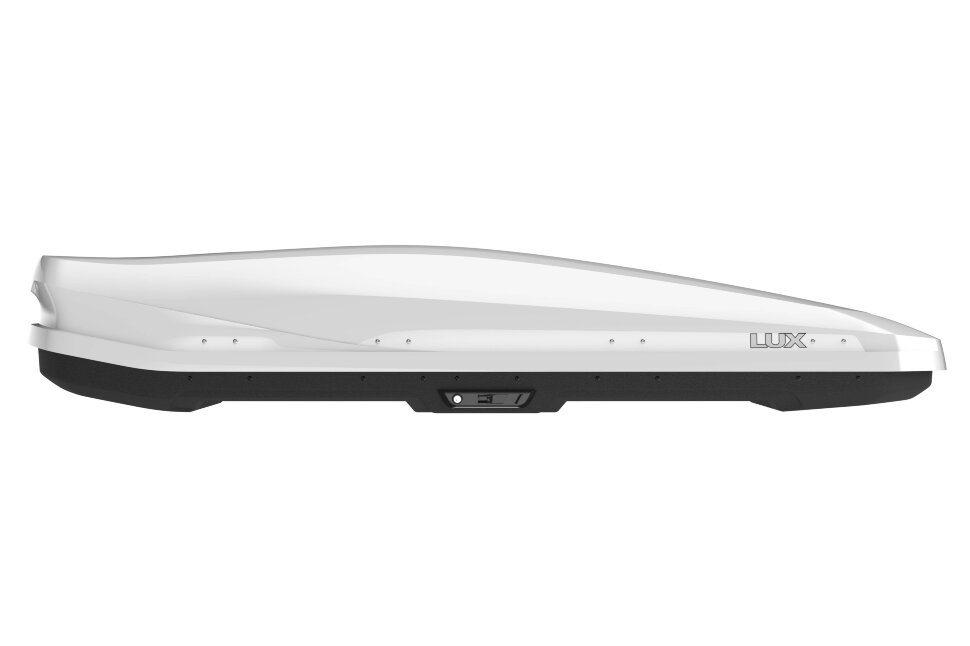 Бокс для автомобиля LUX IRBIS 206 белый глянцевый 470L с двустор. откр. (2060х750х360) (арт. 794201)