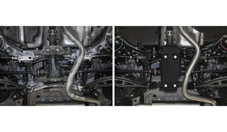 Защита редуктора Rival для Subaru XV II 4WD 2017-н.в., сталь 1.8 мм, с крепежом, 111.5434.1