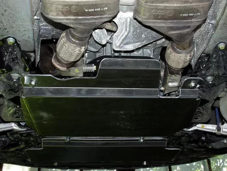 Защита АКПП Audi A6 двигатель 2,7; 4,2; 2,5d  (2000-2006)  арт: 02.0668