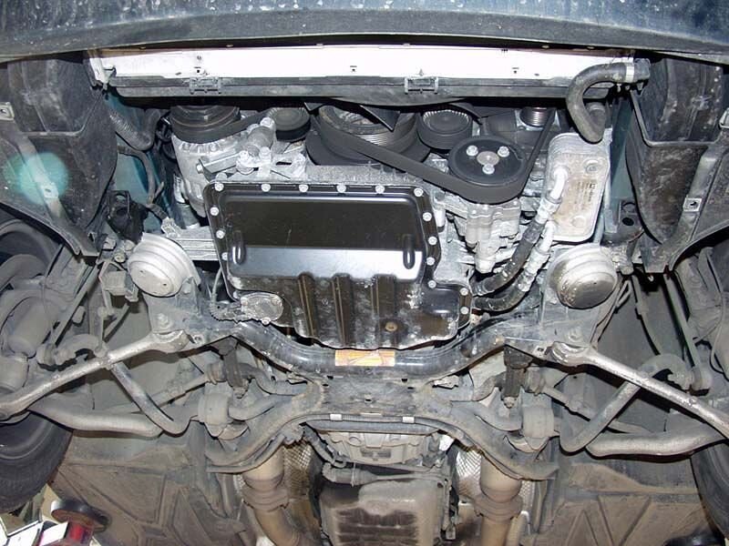 Защита картера BMW 5 Series двигатель 3,5; 4,4; M5  (1995-2003)  арт: 03.0285