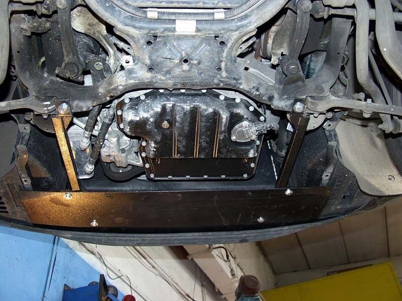 Защита картера BMW 5 Series двигатель 3,5; 4,4; M5  (1995-2003)  арт: 03.0285
