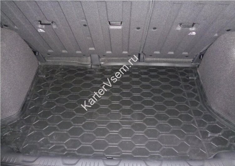 Коврик в багажник автомобиля Rival для Ford EcoSport 2014-2018, полиуретан, 11803002
