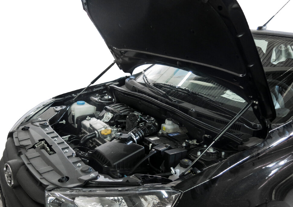 Газовые упоры капота АвтоУпор для Lada Granta I рестайлинг 2018-н.в., 2 шт., ULAGRA021