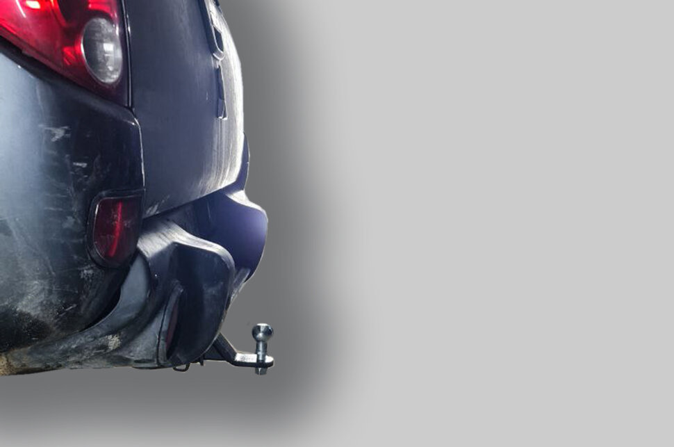 Фаркоп Mitsubishi L200 шар вставка 50*50 (ТСУ) арт. M116-E