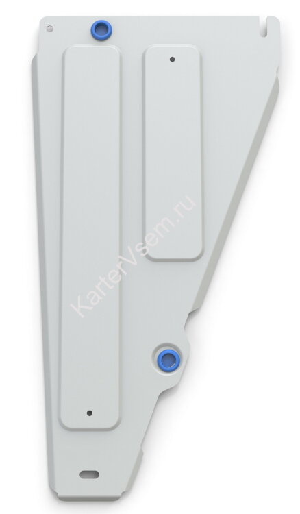 Защита РК Rival для Kia Mohave 2008-2020, штампованная, алюминий 4 мм, с крепежом, 333.2816.1