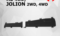 Защита топливных трубок АвтоБроня для Haval H3 РКПП 4WD (V - 1.5) 2024-н.в., сталь 1.5 мм, с крепежом, штампованная, 111.09433.1