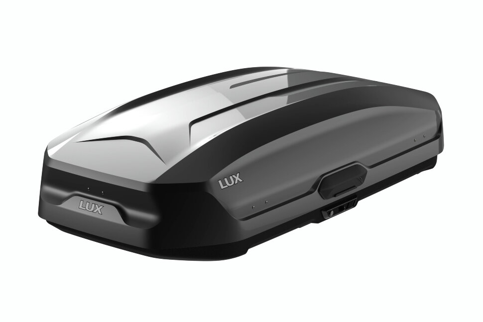 Бокс для автомобиля LUX TAVR 175 черный глянцевый 450L с двустор. откр. (1750х850х400) (арт. 791057)