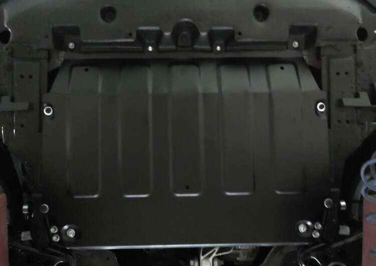 Защита картера и КПП Rival для Toyota C-HR FWD 2018-н.в., сталь 1.8 мм, с крепежом, штампованная, 111.9524.1